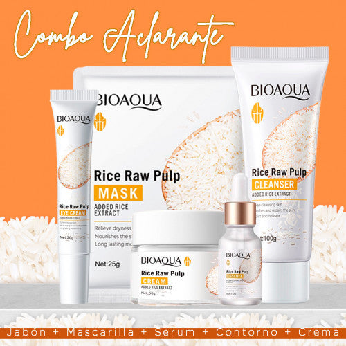 3 - COMBO DE ARROZ BIOAQUA X5