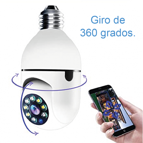 17 - CÁMARA BOMBILLA 360 INTELIGENTE